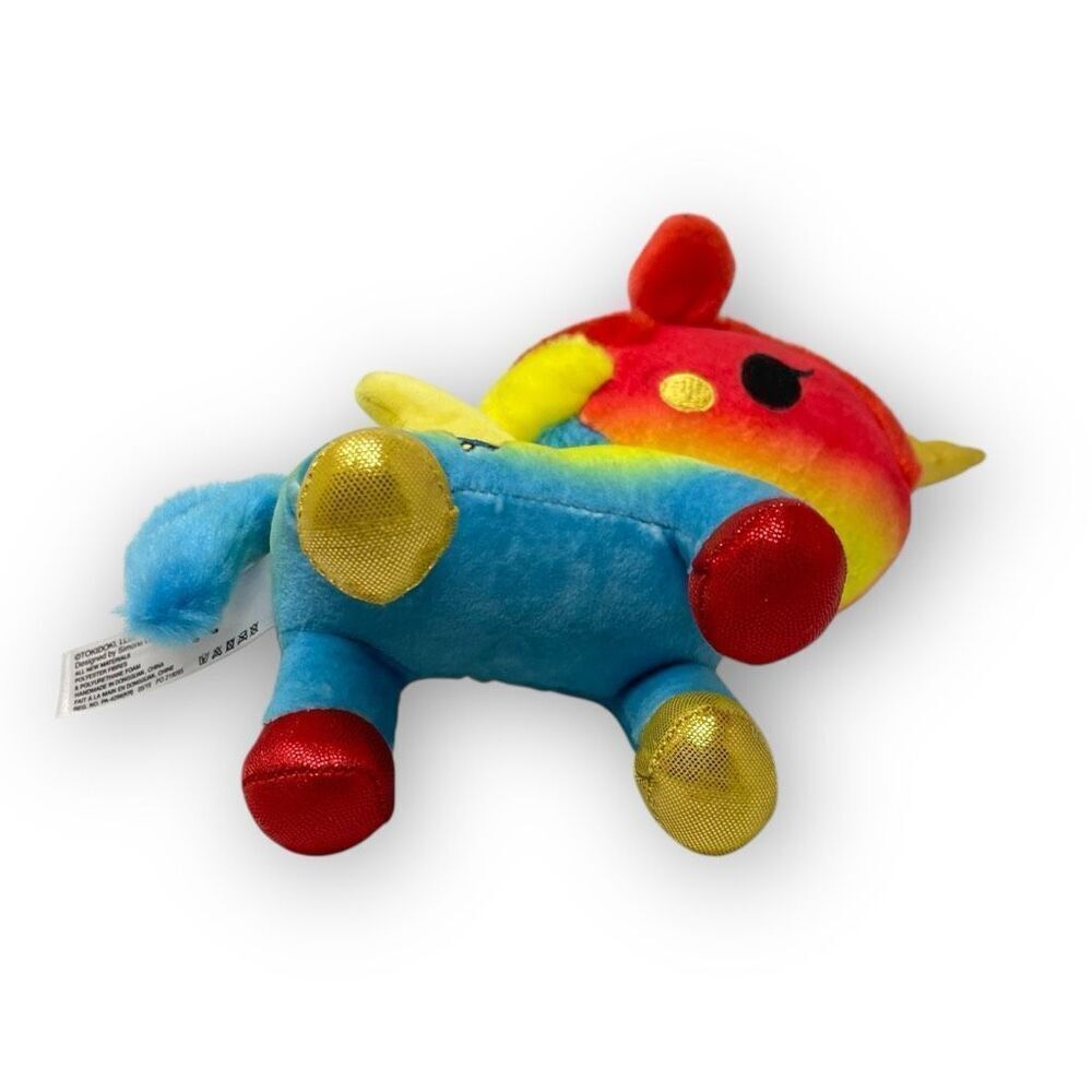 Tokidoki Unicorno Summer Plush Stuffed Animal Kawaii Unicorn 2019 9" Rainbow - Picture 7 of 11